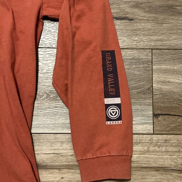 VTG Jansport Grand Valley State University T Shirt Adult LARGE Rust Red USA Made - Picture 3 of 8